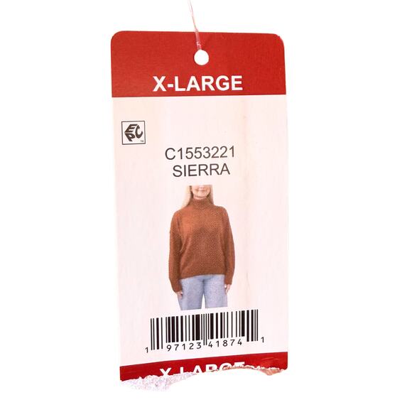 Vince Camuto Long Sleeve Sierra Turtleneck Sweater Size XL Preppy Fall Workwear - Picture 4 of 7